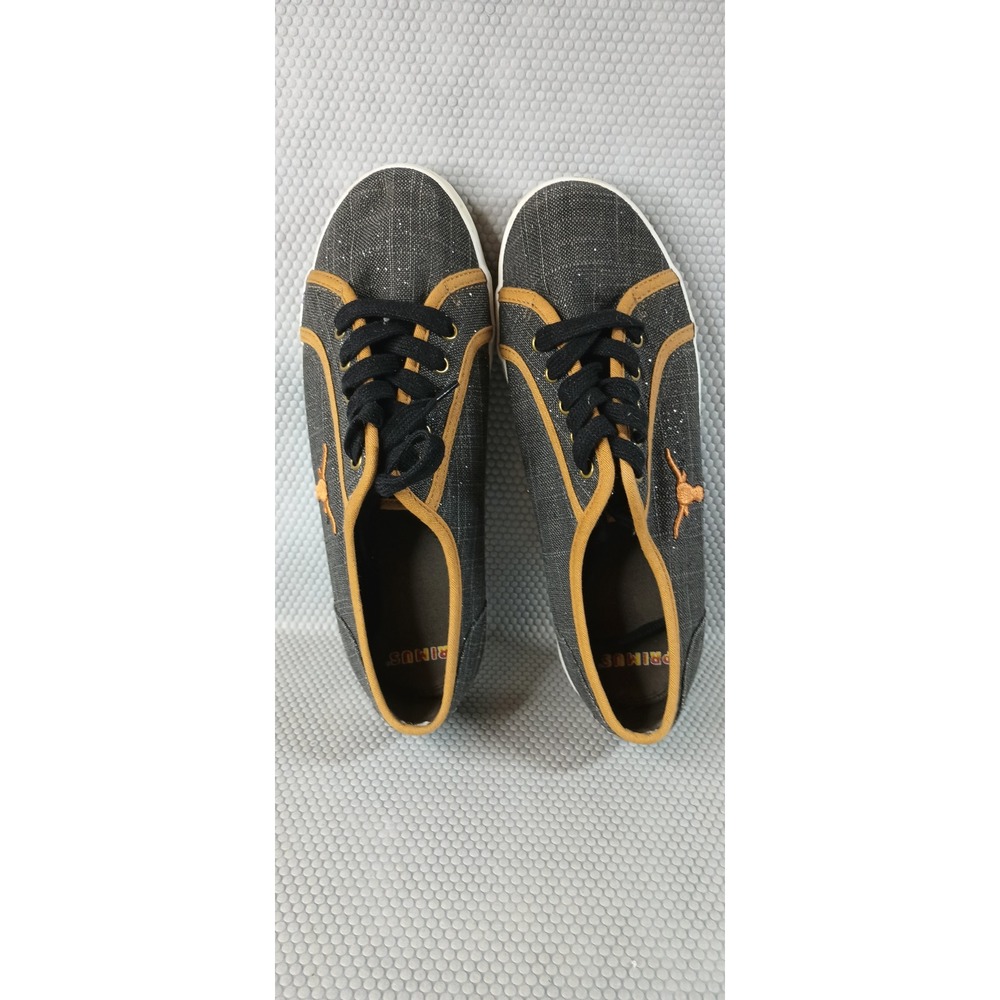 Primus University of Texas Longhorns Sneakers Women 8 Charcoal Grey Orange Low